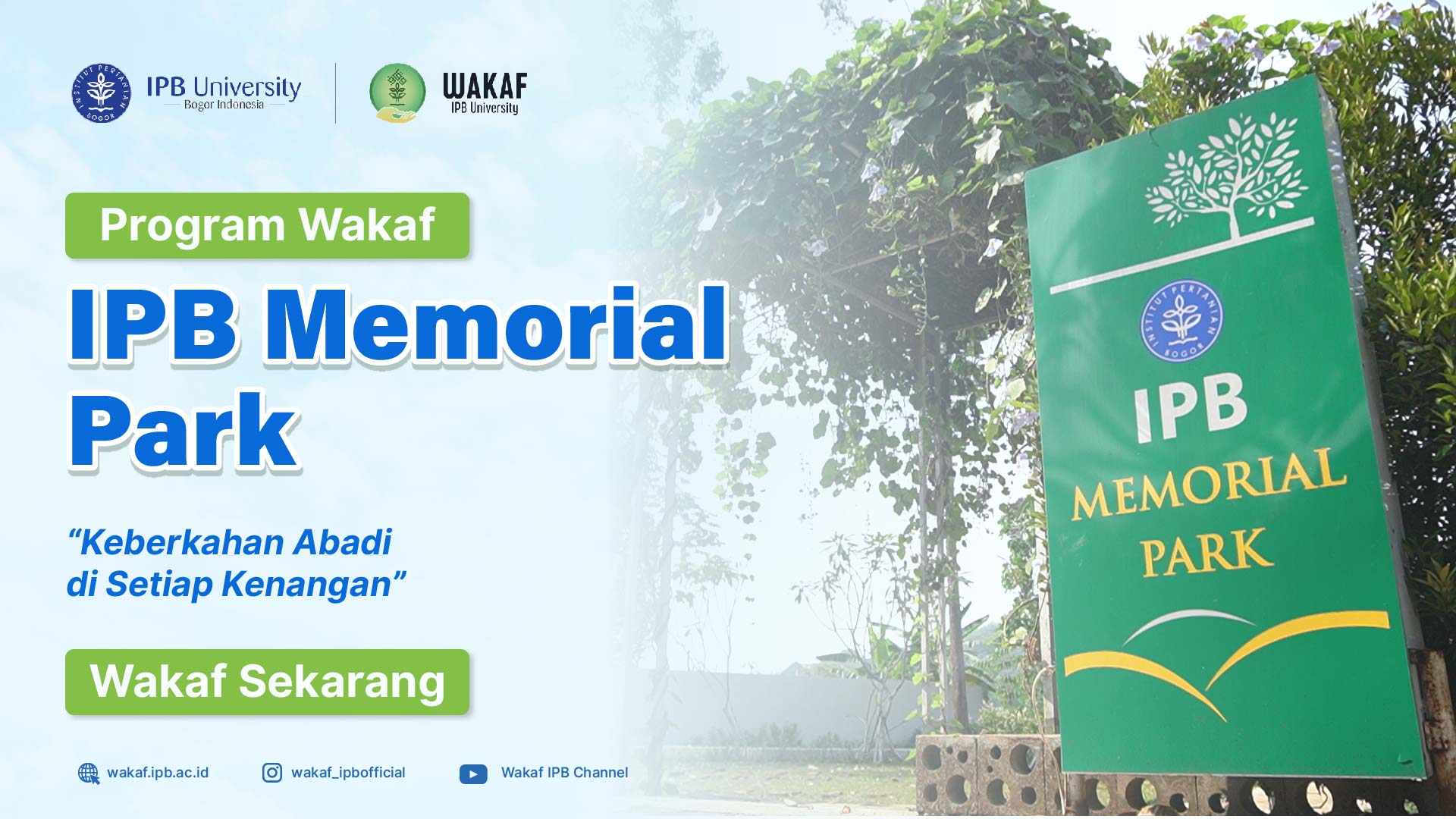 Banner_Wakaf IPB Memorial Park